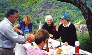 typical French picnic